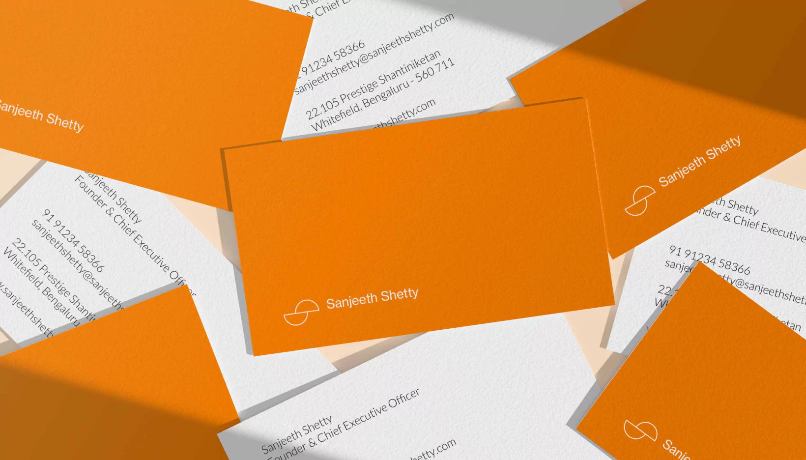 Sanjeeth Shetty - stationery design