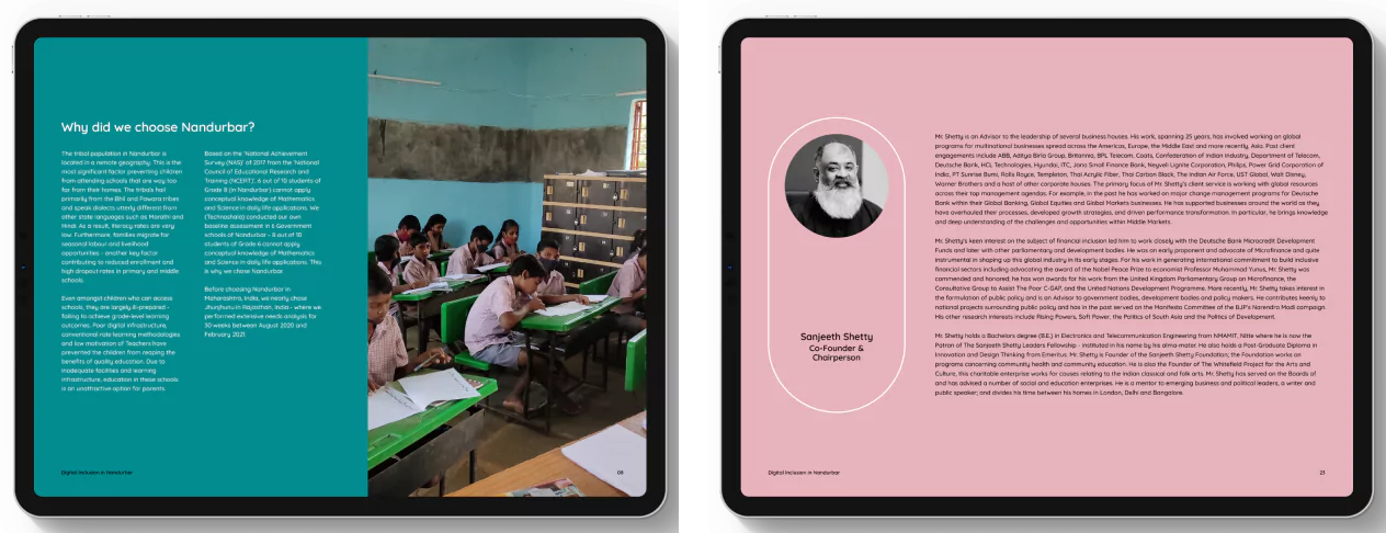 Technoshala branding - brochure design