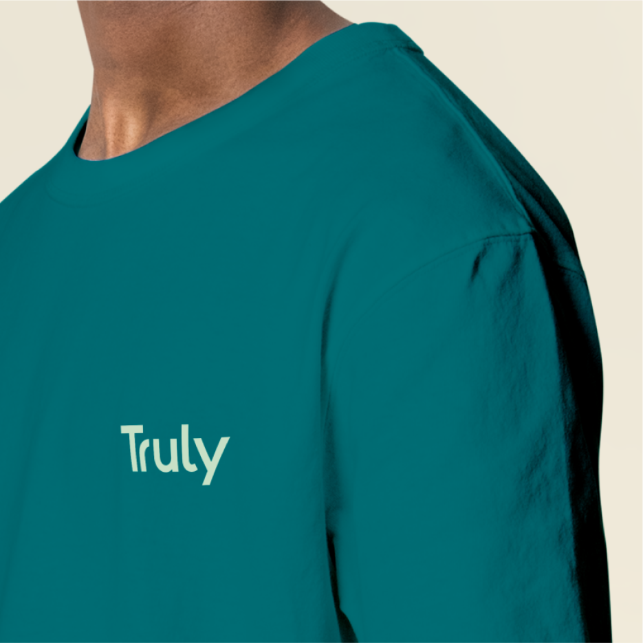 Truly branding - merchandise design